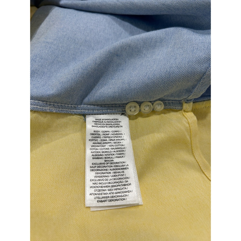 Polo Ralph Lauren Mens XXL Colorblock Oxford Button Down Shirt Pastel Multi NEW - Picture 11 of 13